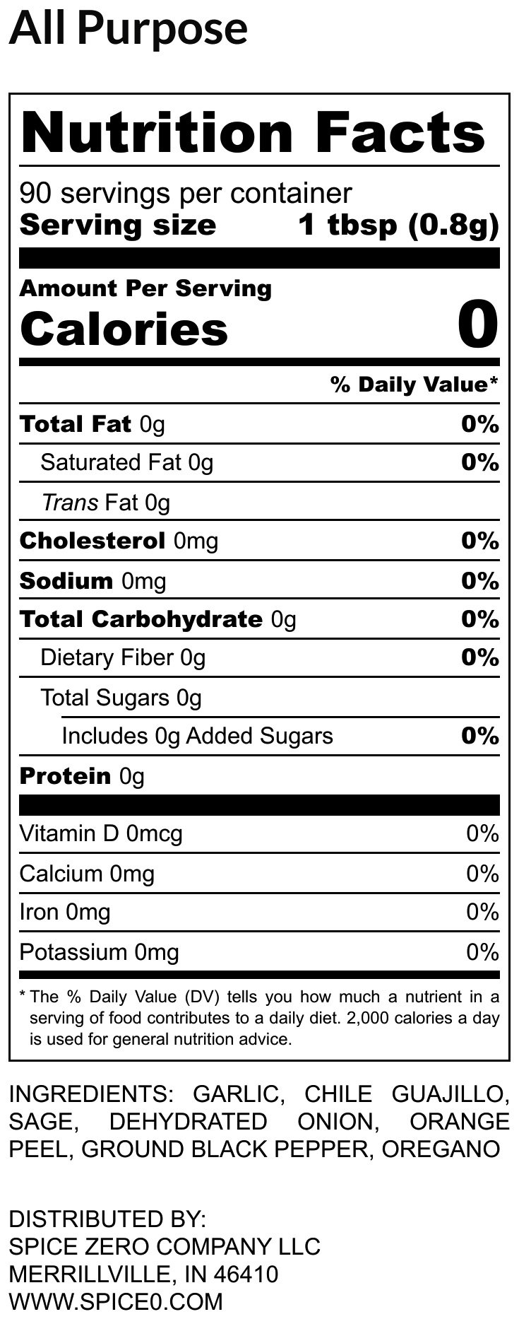 Salt-Free All Purpose Blend