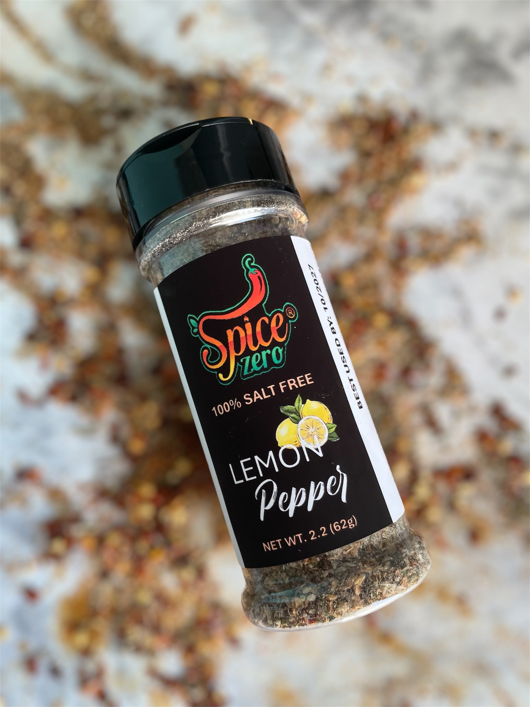 Salt-Free Lemon Pepper Blend